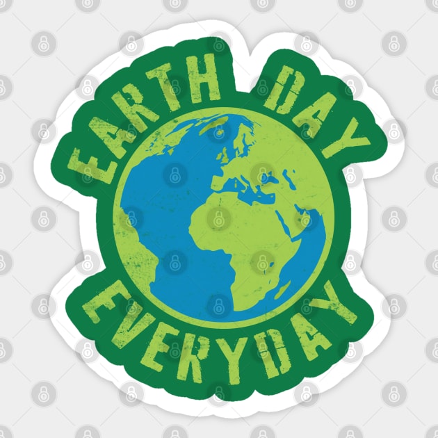 Earth Day Everyday Earth Day Sticker by Crayoon